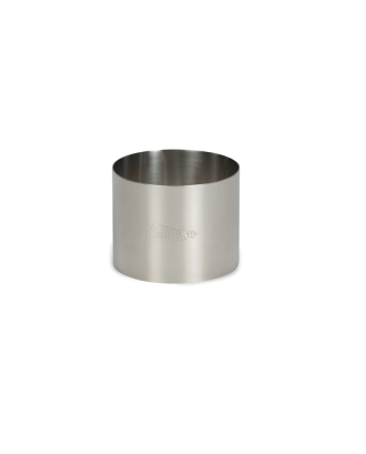 Inel rotund pentru ornat, 5 cm, inox - PATISSE